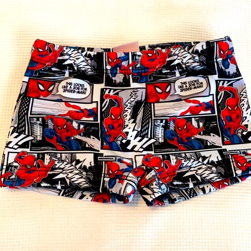 Marvel spider man toddler size 2 swim bottom